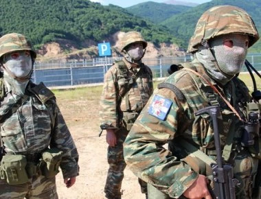 Ο Α/ΓΕΣ στην εκπαίδευση Εθνοφυλάκων στην 9η Μηχανοποιημένη Ταξιαρχία στη Φλώρινα